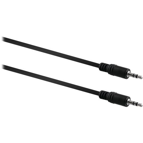 TNB - Câble Jack 3.5mm Mâle vers Mâle - 3m Noir - Haute Qualité Audio - Garantie 3 Ans