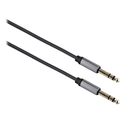 TNB - Câble Jack 6.35 mm Stéréo Mâle - 3m Noir - Connectique Robuste et Fiable