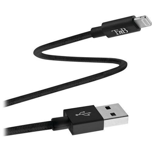 Câble Lightning Tressé - Noir