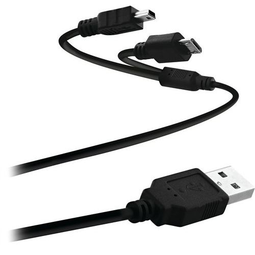 Cable Micro USB 2 en 1 - TNB Cable Micro USB 2 en 1 - TNB
