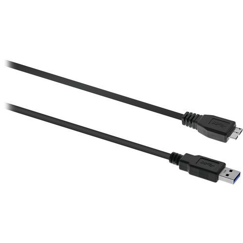 TNB - Câble USB Micro B Mâle 1m - Recharge et Transfert Rapide - Emballage Recyclable