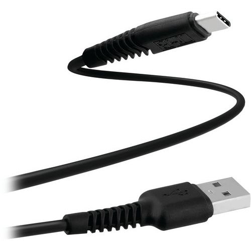 Câble Usb-c Connecteurs Renforcés - Noir