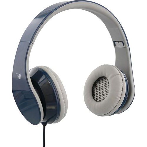 Casque Filaire Pliable Jack 3.5 Mm Stream - Bleu