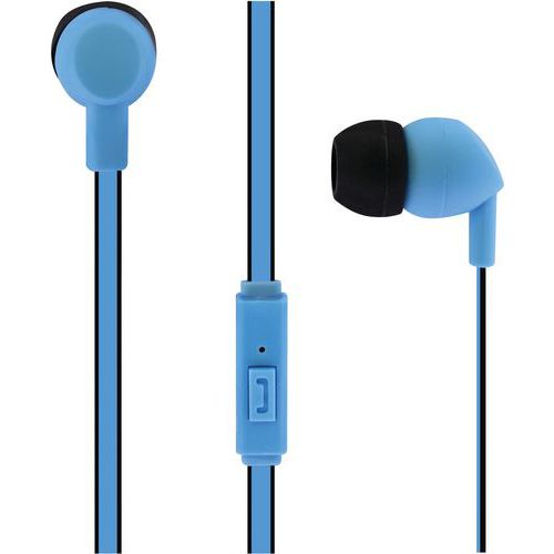 Écouteurs Filaires Intra-auriculaires Be Color - Bleu/noir