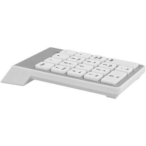 Persistence Pavé Numérique Sans Fil Rechargeable 22 Touches - Blanc