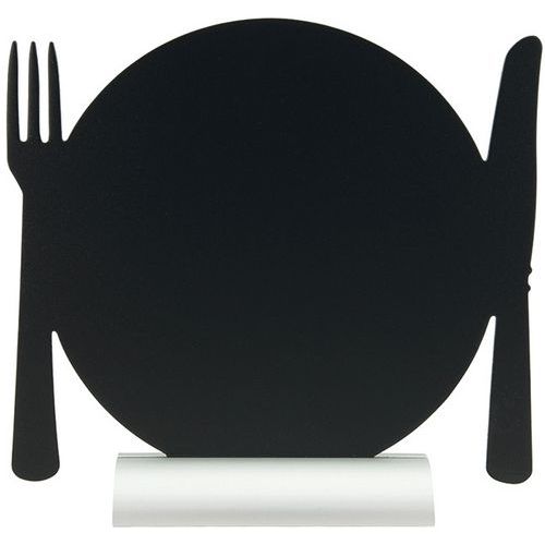 Ardoise De Table Forme Assiette
