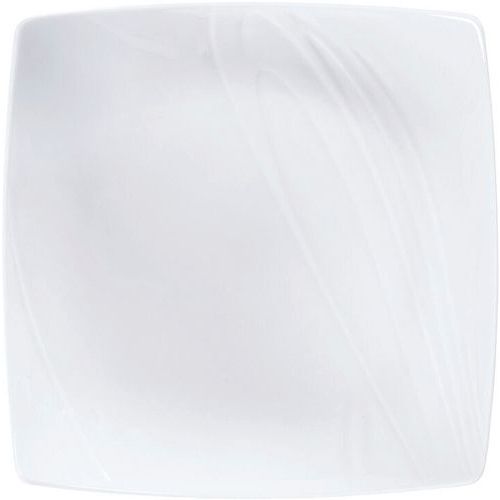 Assiette Plate Carrée Food'ji - 21x21 Cm