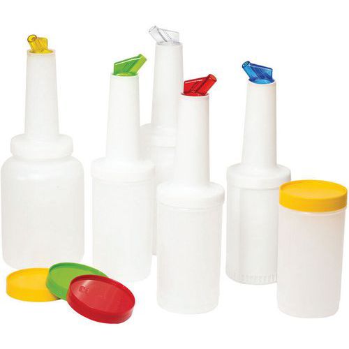 Bouteille Verseuse En Polypropylène - Rouge