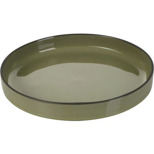 Assiette Gourmets Caractère - Kaki - 23 Cm