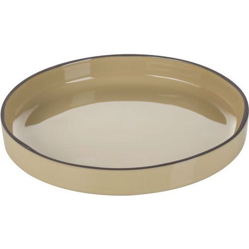Assiette Gourmets Caractère - Beige - 23 Cm