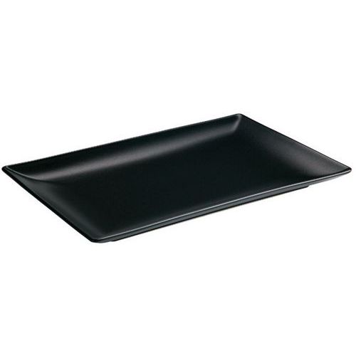 Lot de 18 - Assiette Kuro - Noir - 30x15 Cm