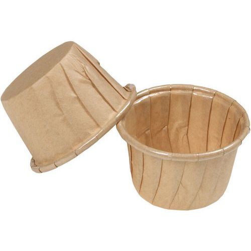 Caissette De Cuisson En Papier Ã‰crue - Diamètre 54 Mm