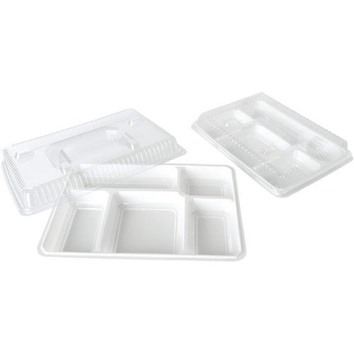 Couvercle Transparent Pour Plateau à 5 Compartiments