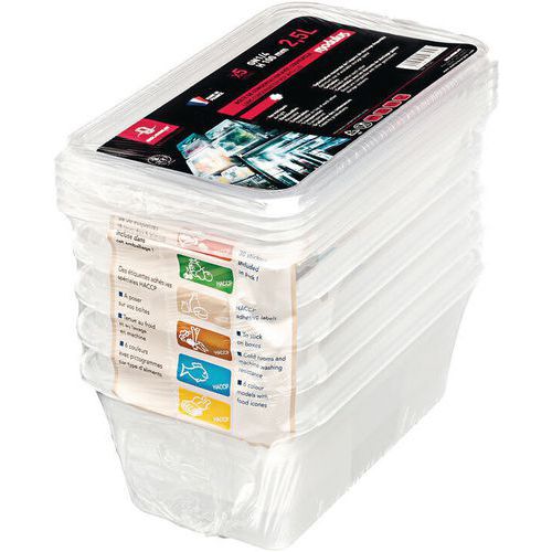 Bac Modulus Rigide - Polypropylène Gn 1/4 - 35 L