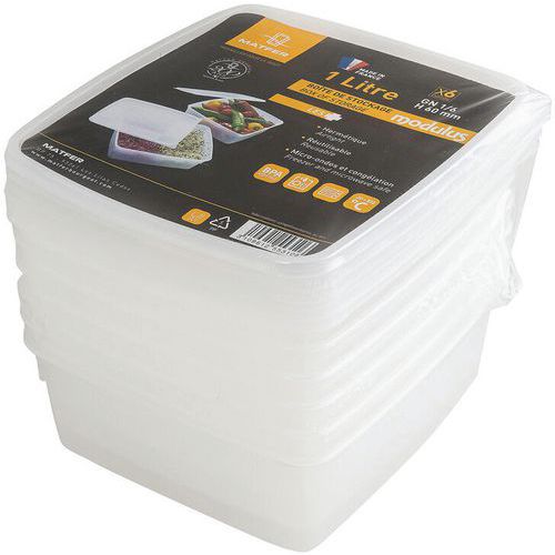 Bac Modulus Rigide - Polypropylène - 1 L