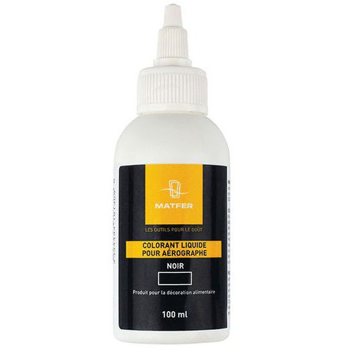 Colorant Alimentaire Liquide Noir - 100 Ml
