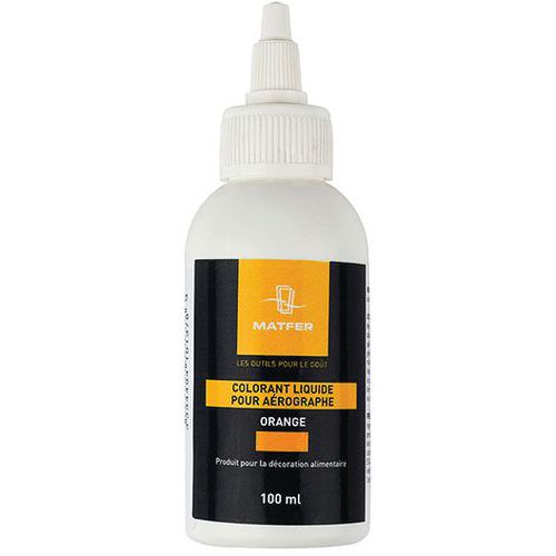 Colorant Alimentaire Liquide Orange - 100 Ml