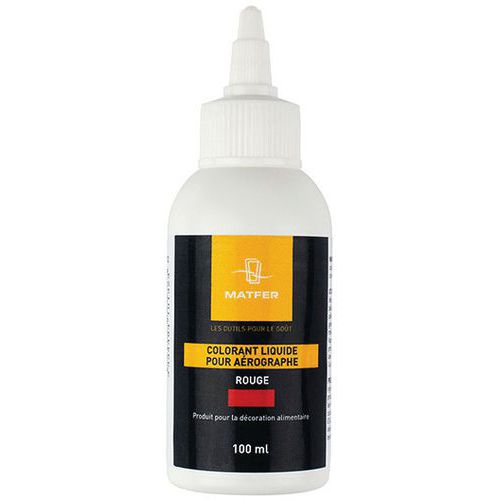 Colorant Alimentaire Liquide Rouge - 100 Ml