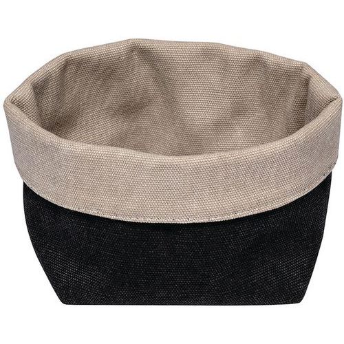 Corbeille Tissu - Noir