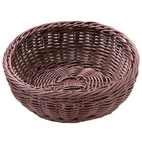 Corbeille à Pain Ronde En Polypropylène Marron - Ã˜ 18 Cm