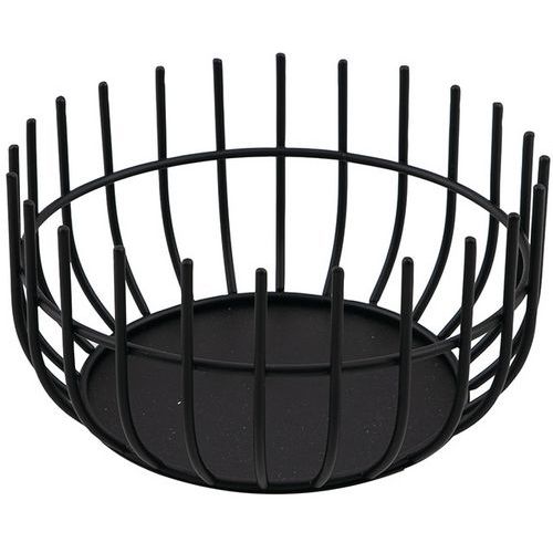 Corbeille Ronde En Métal Laqué