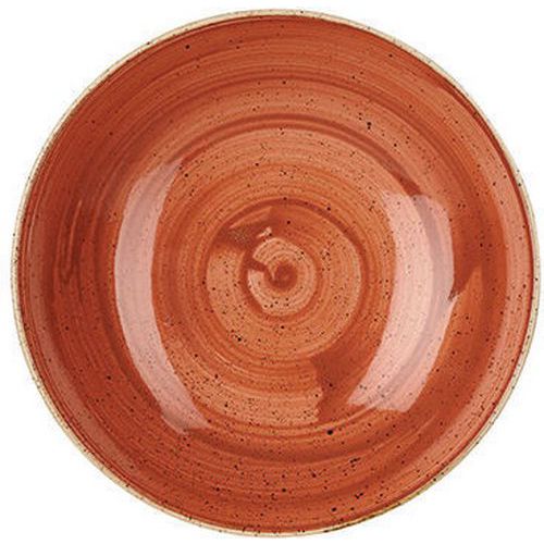 Assiette Creuse Stonecast - Orange - 248 Cm
