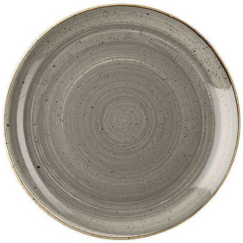 Assiette Plate Stonecast - Gris - 26 Cm