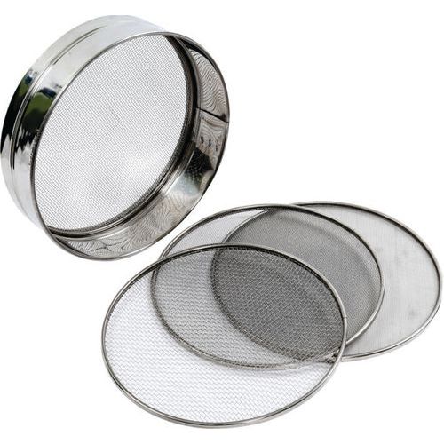 Tamis en inox avec 4 fonds interchangeables - Matfer Tamis en inox avec 4 fonds interchangeables - Matfer