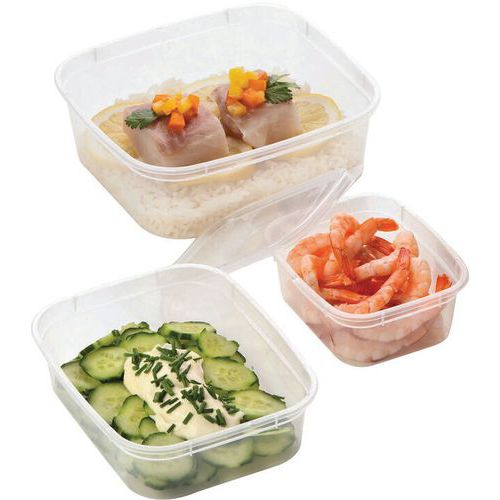 Barquette Polypropylène Avec Couvercle - 100 Cl