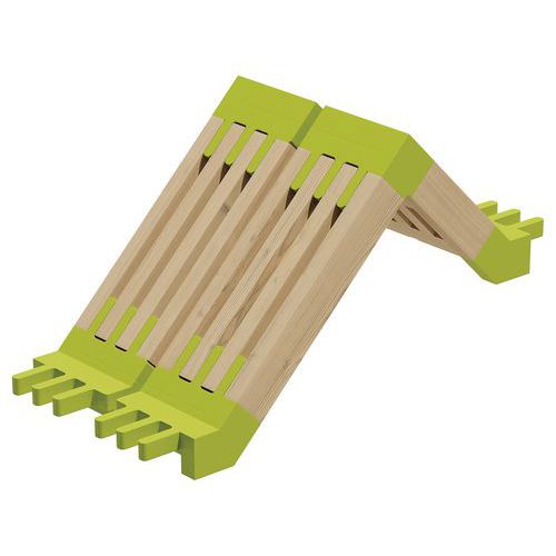 Vague Modulam Banc/éléments Bas 274x571 Mm Traité Classe Iv