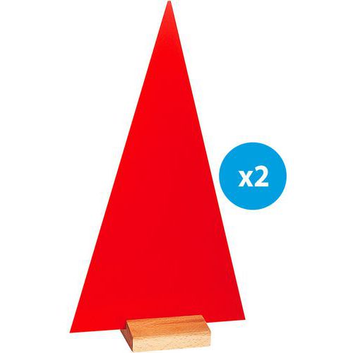 Tremblay - Marqueur de fautes basket-ball - Rouge - PVC - Accessoire de préparation physique