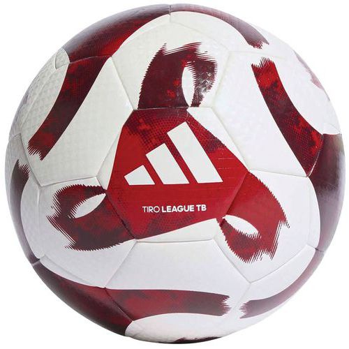 Ballon Foot - Adidas - Tiro League Tb Blanc/rouge Foncé 4