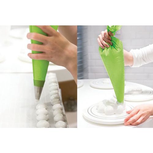 Poche Pâtissière Comfort Verte Qualité Supérieure - 59x28 Cm