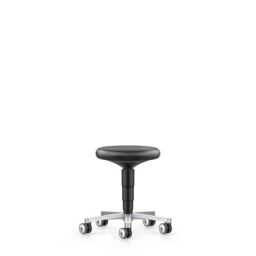 Tabouret Salles Blanches Sur Roulettes - Bimos