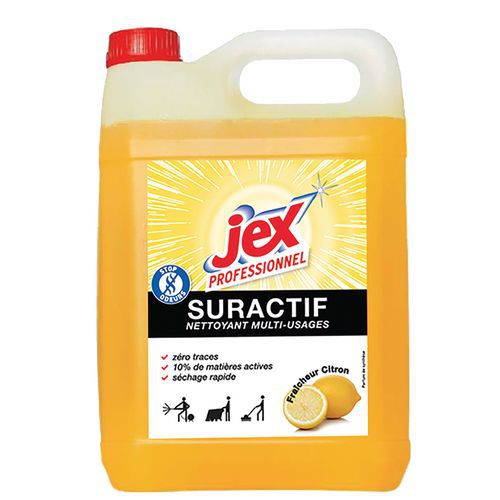 Jex Professionnel Nettoyant Suractif Citron - Bidon 5l