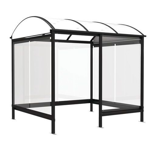 Abri Fumeurs Combrailles 41 X 24 Noir Profond