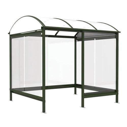 Abri Fumeurs Combrailles 41x24 Vert Sapin