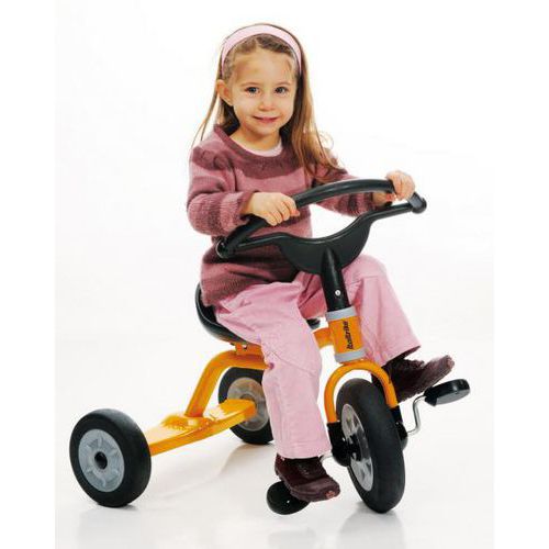 Tricycle à plateforme avec pédales selle à poignée, 33 cm thumbnail image 1