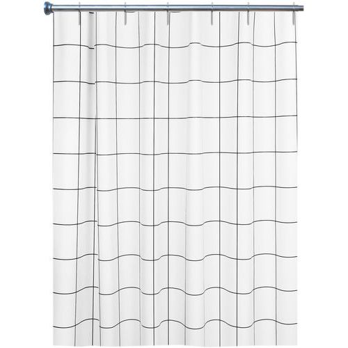 Rideau De Douche Tiles - Eva