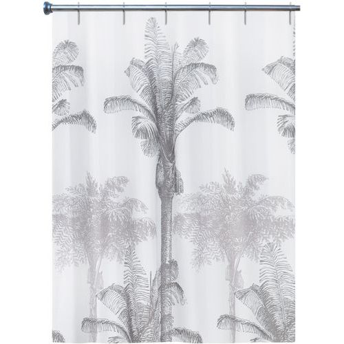 Rideau De Douche Black Tree - Textile