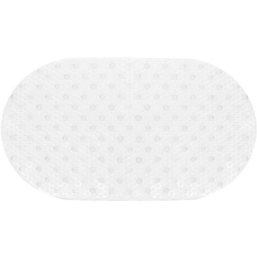 Fond De Baignoire Pvc Translucide - 38x69 Cm - Blanc