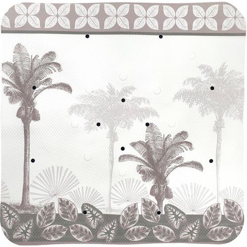 Fond De Douche Vinyle Black Tree - 485x485 Cm