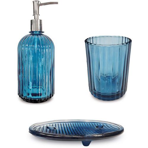 Set à Poser 3 Pièces Bleu Lagon