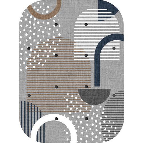 Tapis D'évier Avec Ventouses - Mousse De Vinyle - 25x35 Cm