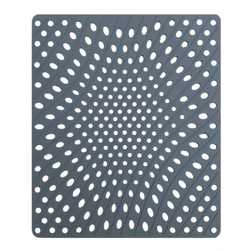 Tapis D'évier Design - Caoutchouc - Gris Foncé