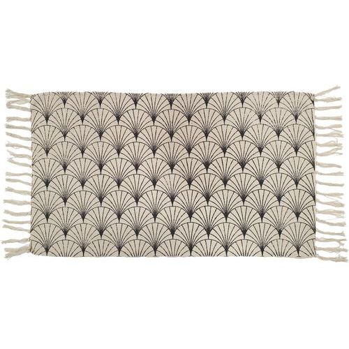 Tapis De Sortie De Bain Art Déco - Coton - 50x80 Cm