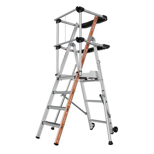 Plate-forme Double Tablette - 4 Marches