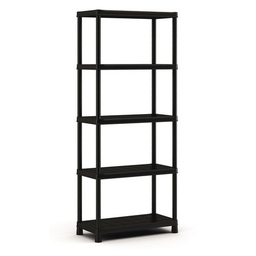 Ã‰tagère En Plastique Eris 187 X 80 X 40 Cm 250 Kg Noir