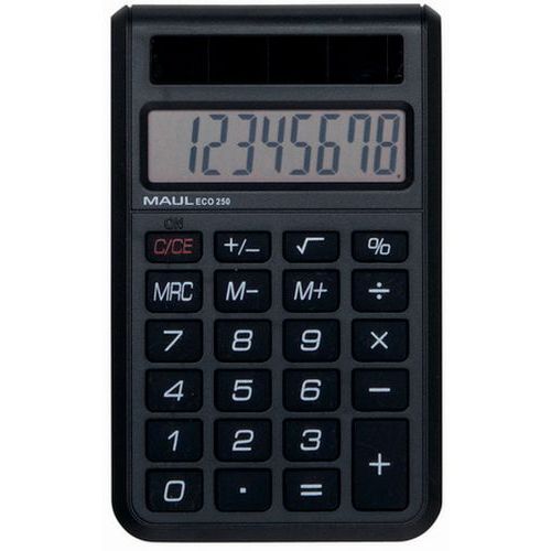 Calculatrice De Poche Eco 250- 8 Touches - Maul