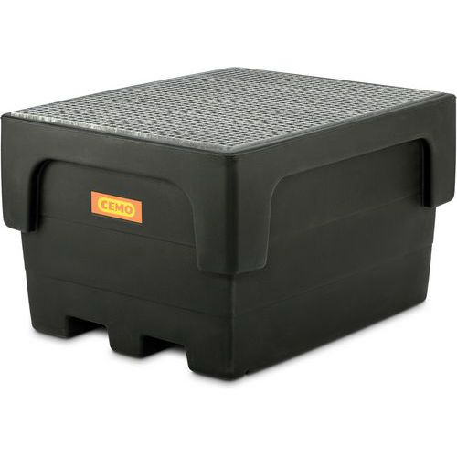 Bac De Rétention Pour 1 Ibc Avec Caillebotis Acier- 1100l